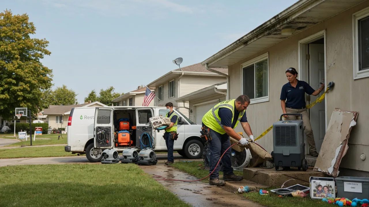 Water Damage Restoration in Julian, WV near me